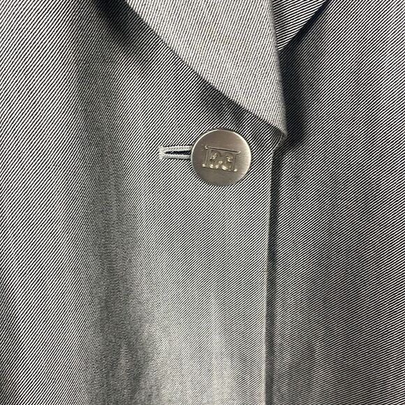 Escada Tan Long Silk Wool Blend Jacket - Picture 2 of 5